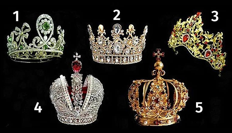 Тест: Выбери корону и загляни в свое будущее